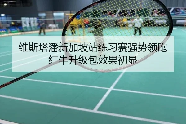 维斯塔潘新加坡站练习赛强势领跑 红牛升级包效果初显